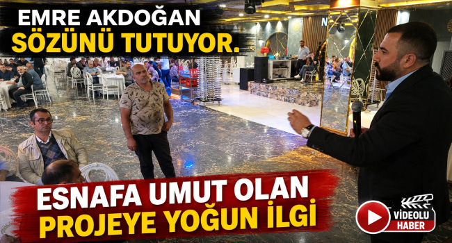 Emre Akdoğan’dan Oto Sanayi Esnafına Tarihi Proje.. Esnafın Beklediği Projede İlk Adım Atıldı