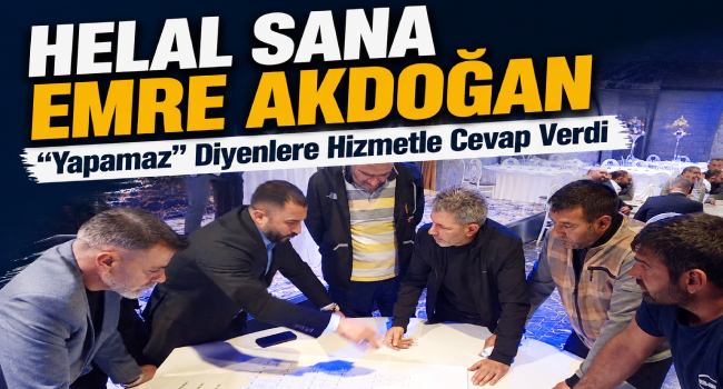 Esnafın Başkanı Emre Akdoğan, Vaatlerini Bir Bir Hayata Geçiriyor.. “Yapamaz” Diyenlere En Güzel Cevap Hizmet Oldu