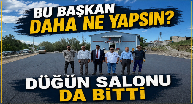 Başkan Nevzat Karasu'ndan Köprüköy'e Bir Eser Daha