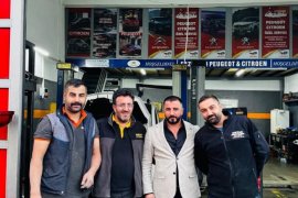 Sanayi Sitesi Esnaflarından Emre Akdoğan'a Büyük Destek..
