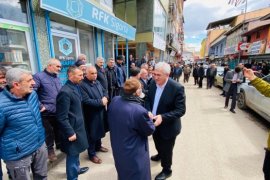 Milletvekili Adayı Öz'e Pasinler'de Yoğun İlgi