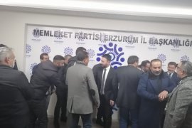 Erzurum'da Memleket Partisi'ne Büyük Katılım