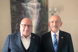 CHP Lideri Kılıçdaroğlu'nu Erzurum İl Başkanı Suat Dülger Karşıladı