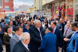 Milletvekili Adayı Öz'e Pasinler'de Yoğun İlgi