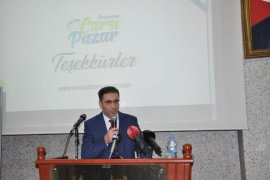 Erzurum Ticaret Borsası Ortak Pazarlama Platformu E-Ticaret Sitesi Erzurum Valisi Okay Memiş ve Protokol Üyelerinin Katılımları ile Hizmete girdi