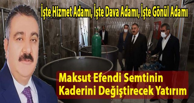 Hizmet Adamı Başkan Sunar'dan O Bölge İçin Müthiş Hamle!