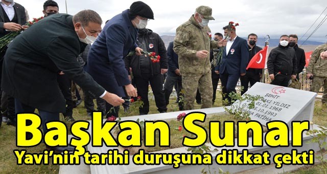 Başkan Sunar Yavi Katliamının Arka Planını Anlattı