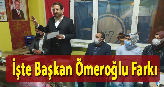 Yorulmak Bilmeyen İlçe Başkanı: Haktan Ömeroğlu