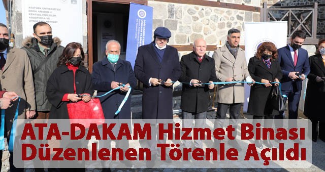 ATA-DAKAM Hizmet Binası Düzenlenen Törenle Açıldı