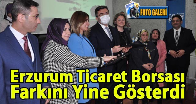 Erzurum Ticaret Borsası Ortak Pazarlama Platformu E-Ticaret Sitesi Erzurum Valisi Okay Memiş ve Protokol Üyelerinin Katılımları ile Hizmete girdi