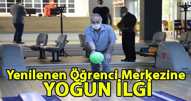 Yenilenen Öğrenci Merkezine Yoğun İlgi