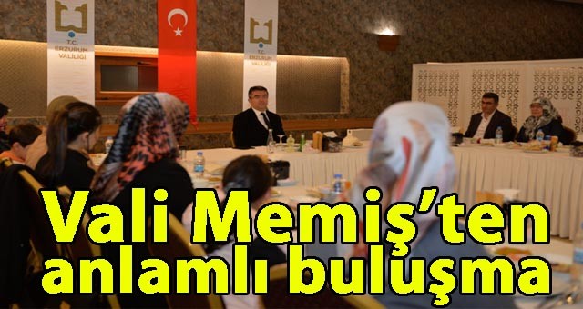 Vali Memiş’ten anlamlı buluşma