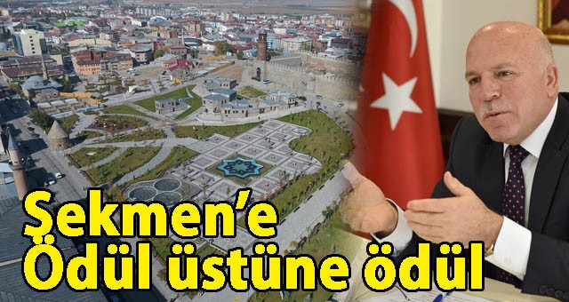 TÜRKİYE’NİN EN BAŞARILI BELEDİYE BAŞKANI MEHMET SEKMEN’E BİR ÖDÜL DAHA