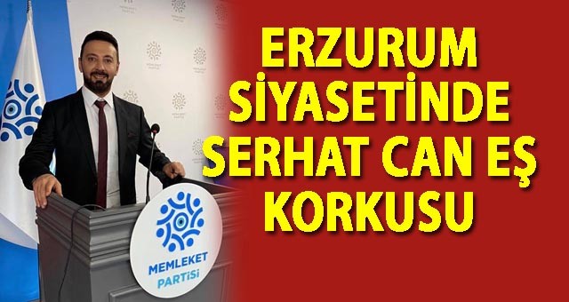 Erzurum Siyasetinde Görülmemiş Başarı.. Serhat Can Eş, Seçime Damga Vuracak Gibi