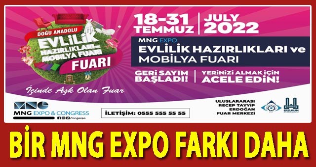 MNG EXPO Evlilik ve Mobilya Fuarı Gün Sayıyor