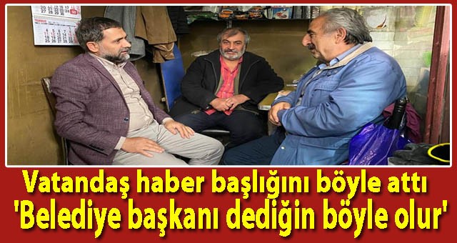 Başkan Uçar Halkın İçinde, Halkla İç İçe..