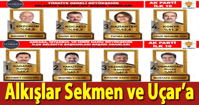 SEKMEN VE UÇAR ZİRVEDE…