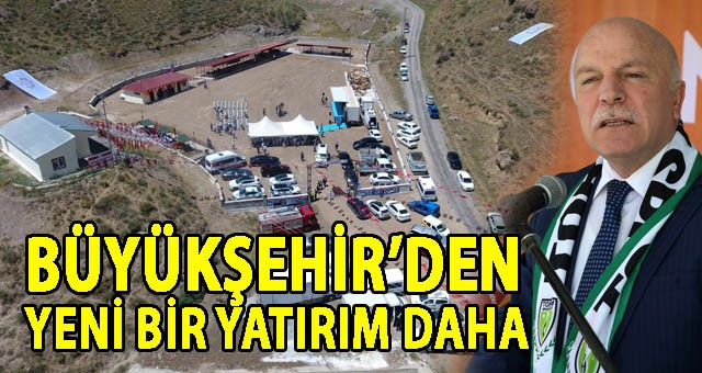 BÜYÜKŞEHİR’DEN YENİ BİR YATIRIM DAHA: TORTUM CANLI HAYVAN PAZARI AÇILDI