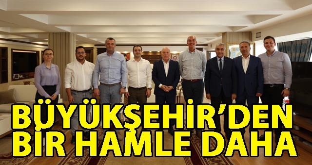 BÜYÜKŞEHİR’DEN YENİ BİR MAKİNE PARKI HAMLESİ DAHA