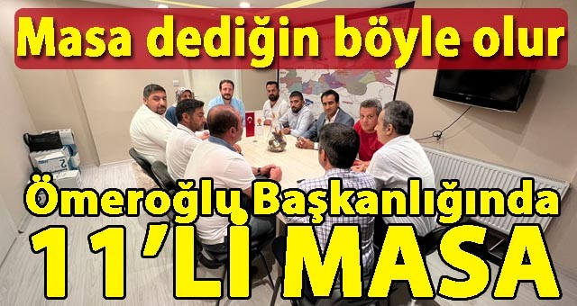 Haktan Ömeroğlu Başkanlığındaki İlçe Teşkilatı Harıl Harıl Çalışıyor