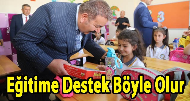 Palandöken Belediyesinden eğitime destek