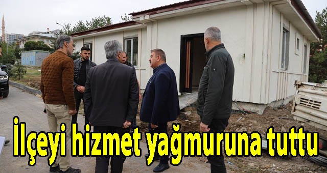 Başkan Sunar'dan Hizmet Yağmuru