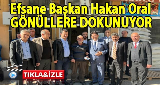 Başkan Oral, Gönüllere Dokunuyor