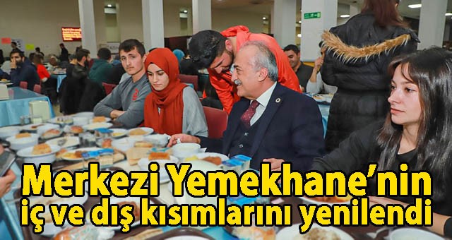 Yüksek Kalite Standardına Ulaşan Merkezi Yemekhane Hizmetine Devam Ediyor