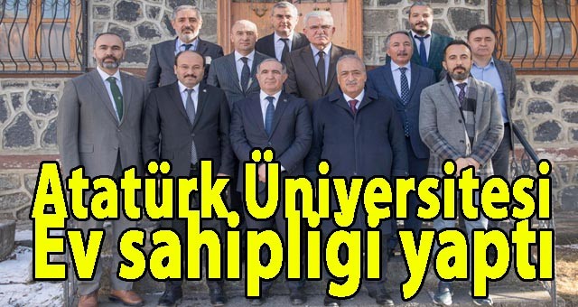 KUDAKAF'23 REKTÖRLER BULUŞMASI ATATÜRK ÜNİVERSİTESİNDE GERÇEKLEŞTİ