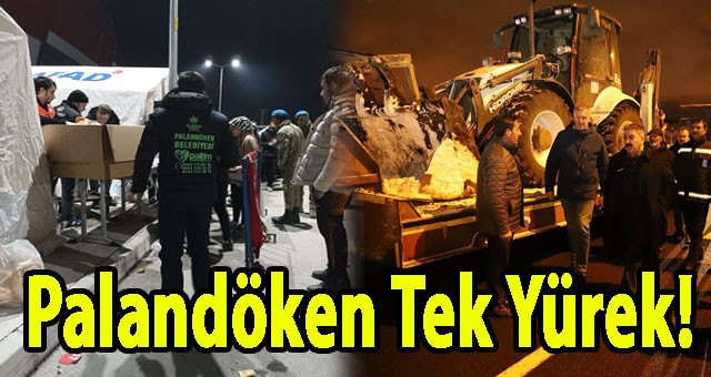 Palandöken Tek Yürek!