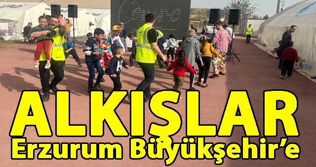 ERZURUM BÜYÜKŞEHİR BELEDİYESİ ŞEHİR TİYATROSU DEPREM BÖLGESİNDE