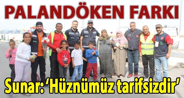 Palandöken ekibi depremzede kadınları ziyaret etti