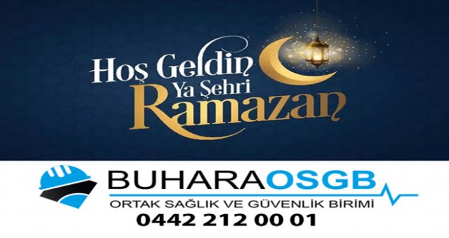 Buhara Ortak Sağlık Ve Güvenlik Birimi, Ramazan Ayı İlanı