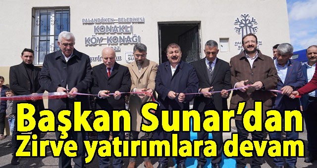 Başkan Sunar, Palandökenlileri Eşsiz Eserlerle Buluşturmaya Devam Ediyor