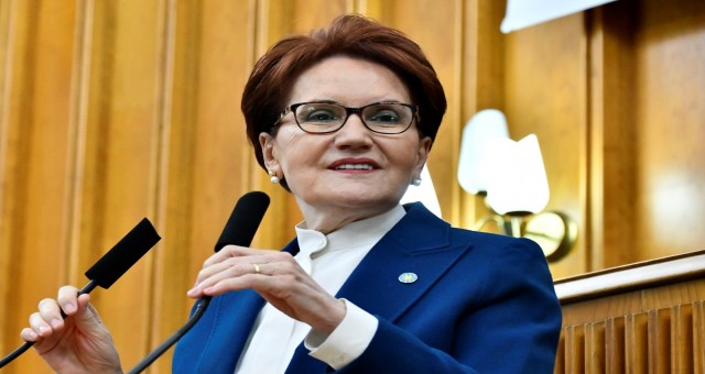 İYİ PARTİ GENEL BAŞKANI MERAL AKŞENER; ‘’BİZE BU KURŞUN MU DUR DİYECEK?’’