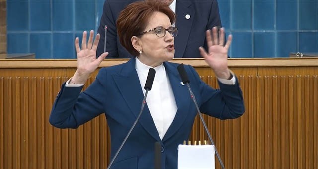 İYİ PARTİ GENEL BAŞKANI MERAL AKŞENER;  ‘’BİZE BU KURŞUN MU DUR DİYECEK?’’