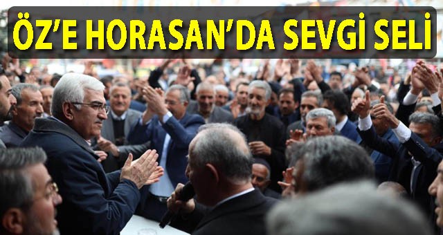 ÖZ’E HORASAN’DA SEVGİ SELİ