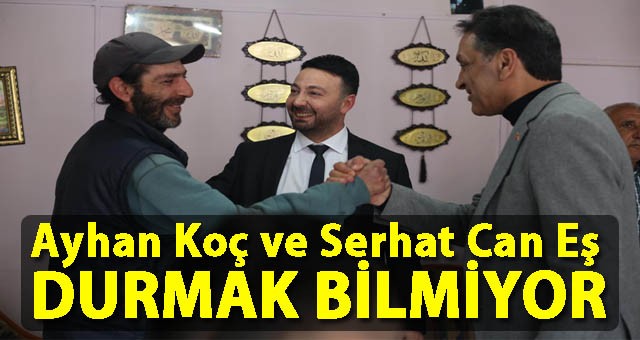 CHP Milletvekili Adayları Dr. Ayhan Koç Ve Serhat Can Eş, Erzurum'u Karış Karış Geziyor