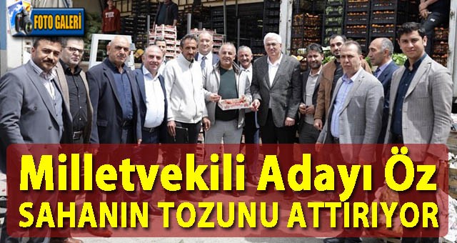 Milletvekili Adayı Mehmet Emin Öz'ü Vatandaşlar Adeta Bağrına Bastı