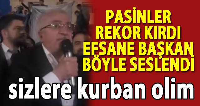 Efsane Başkandan Efsane Konuşma.. TIKLA İZLE..