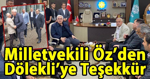 Milletvekili Öz, İlk Ziyaretini Pasinler İlçesine Yaptı