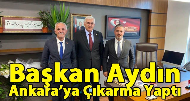 Başkan Aydın'dan AK Parti Milletvekillerine Hayırlı Olsun Ziyareti
