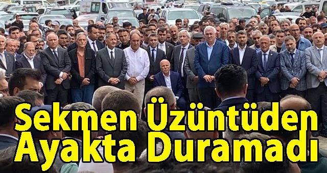 Başkan Eren, Gözyaşlarıyla Ve Dualarla Uğurlandı