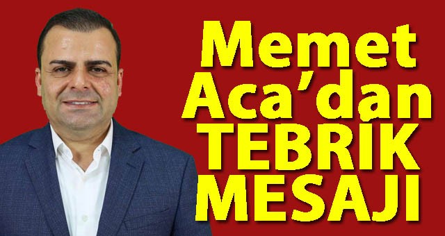 İş İnsanı Memet Aca'dan Serdal Şan'a Hayırlı Olsun Mesajı