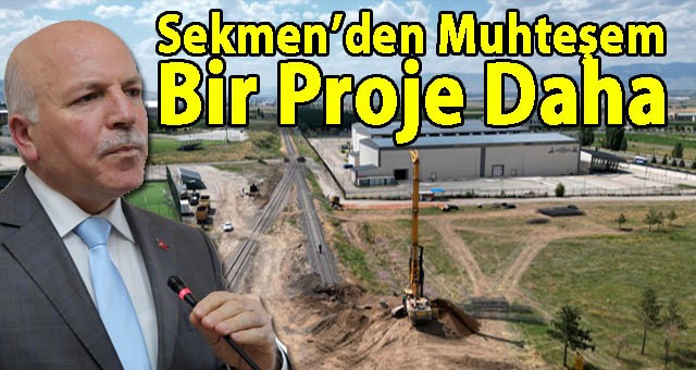 BÜYÜKŞEHİR’DEN TREN YOLU ALT GEÇİTLİ KÖPRÜLÜ KAVŞAK VE BAĞLANTI YOLU