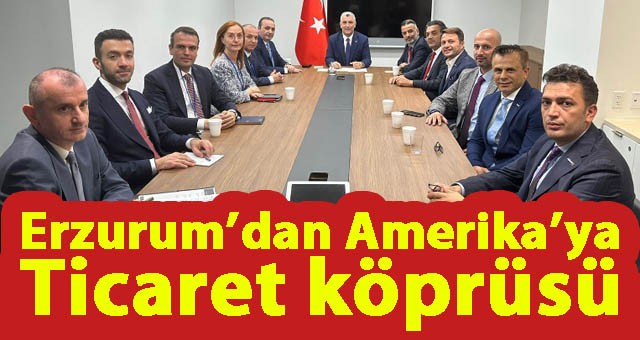 ASKON Erzurum İl Başkanı Çetin Gözütok, Cumhurbaşkanı Erdoğan'ın ABD'ye Yaptığı Ziyarete Katıldı