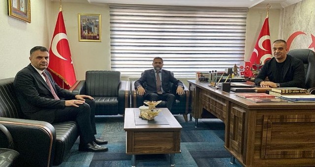 Başkan Uçar'dan MHP'li Başkanlara Hayırlı Olsun Ziyareti