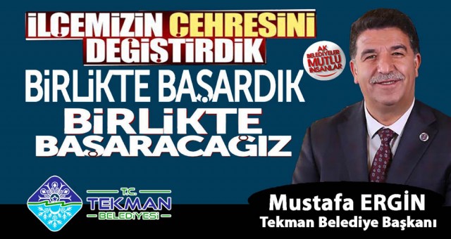 Tekman Belediye Başkanı Mustafa Ergin