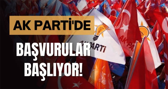 AK Parti'de Belediye Başkan Aday Adaylığı Başvuruları Başlıyor