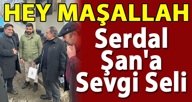 Başkan Şan'a Hınıs'ta Sevgi Seli